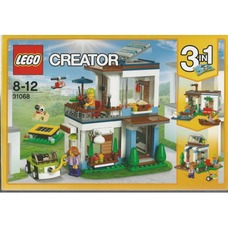 LEGO CREATOR 31068 CASA MODERNA MODULABILE 3 IN 1