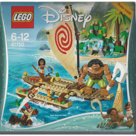 lastbil Sindssyge januar LEGO DISNEY PRINCESS 41150 VAIANA'S OCEAN VOYAGE