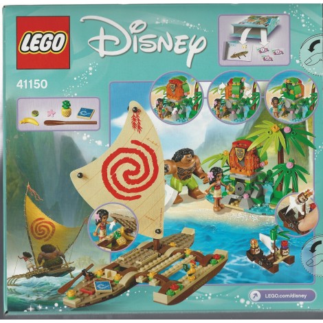 LEGO DISNEY PRINCESS 41150  IL VIAGGIO SULL'OCEANO DI VAIANA  ( MOANA )