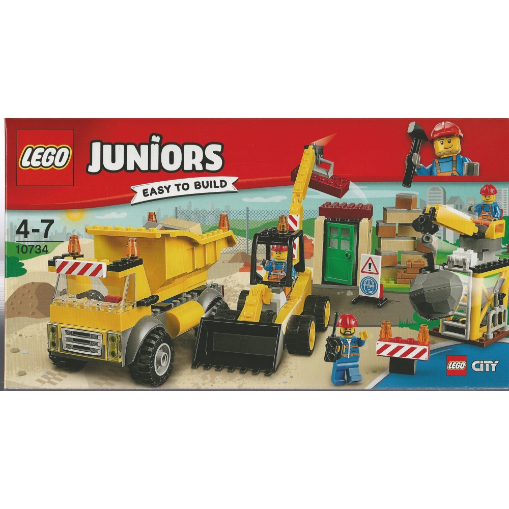 LEGO JUNIORS EASY TO BUILD 10734 IL CANTIERE DI DEMOLIZIONE