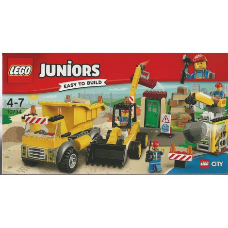 LEGO JUNIORS EASY TO BUILD 10734 IL CANTIERE DI DEMOLIZIONE