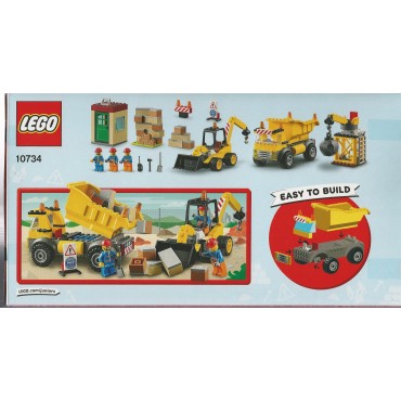 LEGO JUNIORS EASY TO BUILD 10734 IL CANTIERE DI DEMOLIZIONE