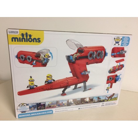 MEGA BLOKS MINIONS SUPER VILLAIN JET