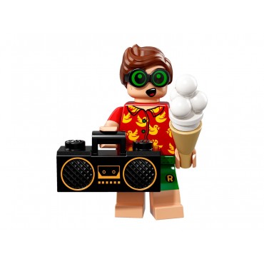 LEGO MINIFIGURES 71020 08 VACATION ROBIN BATMAN THE MOVIE SERIE 2