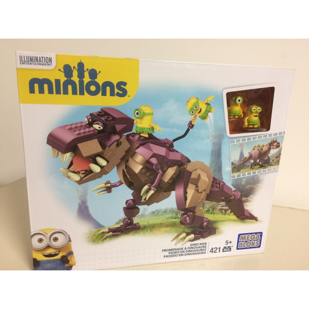 MEGA BLOKS MINIONS DINO RIDE