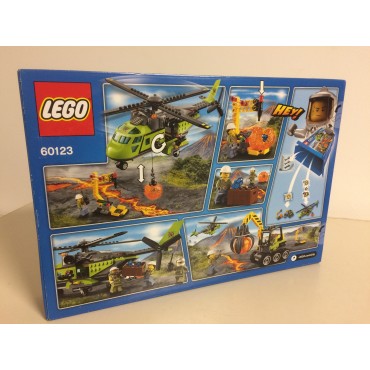 LEGO CITY 60123 VOLCANO SUPPLY HELICOPTER
