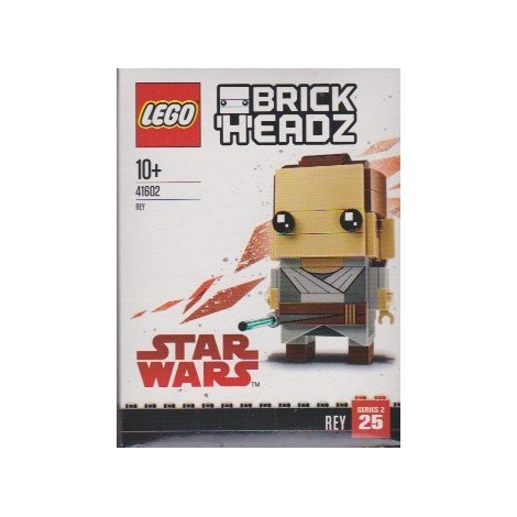 LEGO BRICKHEADZ 41602 REY STAR WARS SERIE 2 N° 25