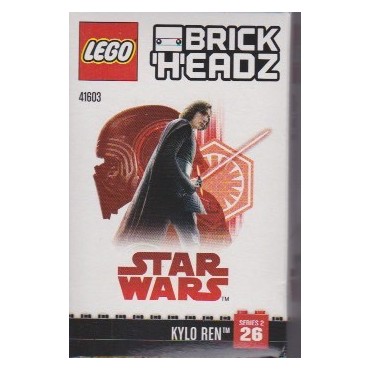 LEGO BRICKHEADZ 41602 REY STAR WARS SERIE 2 N° 25
