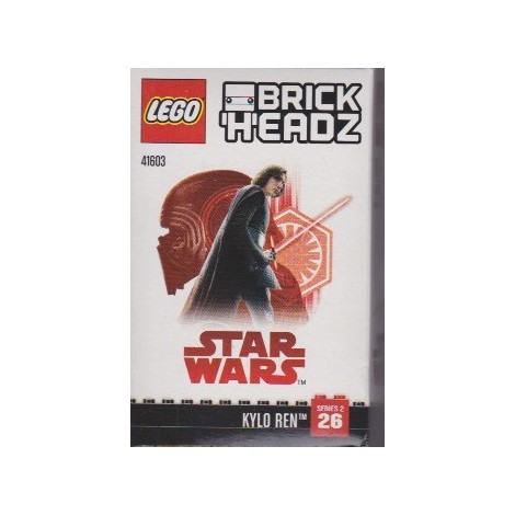 LEGO BRICKHEADZ 41602 REY STAR WARS SERIE 2 N° 25