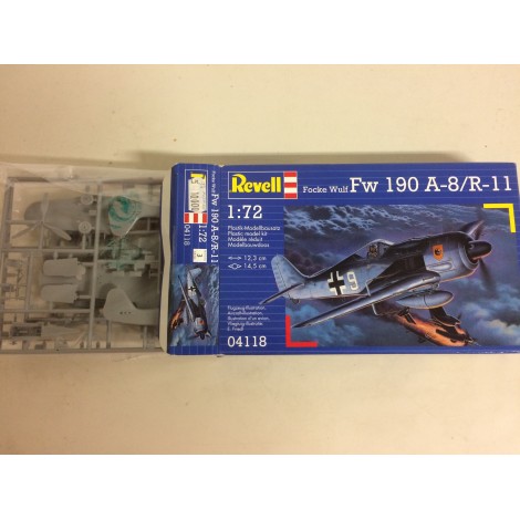 plastic model kit scale 1 : 72 REVELL 04118 FOCKE WULF FW 190 A-8 / R-11  new in open box