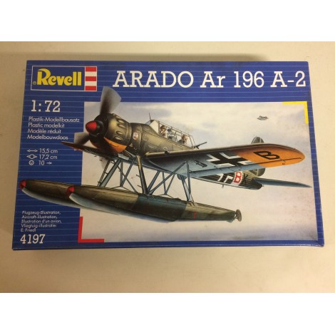 modellino in plastica REVELL 4197 ARADO AR 196 A-2  scala 1: 72 nuovo in scatola  aperta