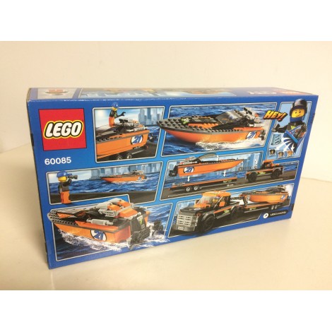 LEGO CITY 60085 4X4 WITH POWERBOAT