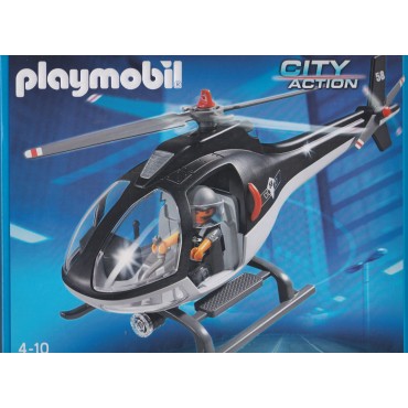 PLAYMOBIL CITY ACTION 5563 ELICOTTERO DELLA SQUADRA SPECIALE