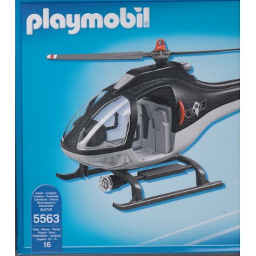 PLAYMOBIL CITY ACTION 5563 POLICE TACTICAL UNIT HELICOPTER