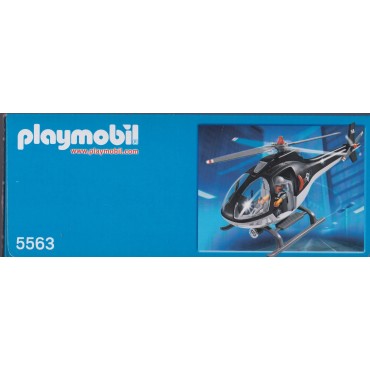 PLAYMOBIL CITY ACTION 5563 POLICE TACTICAL UNIT HELICOPTER