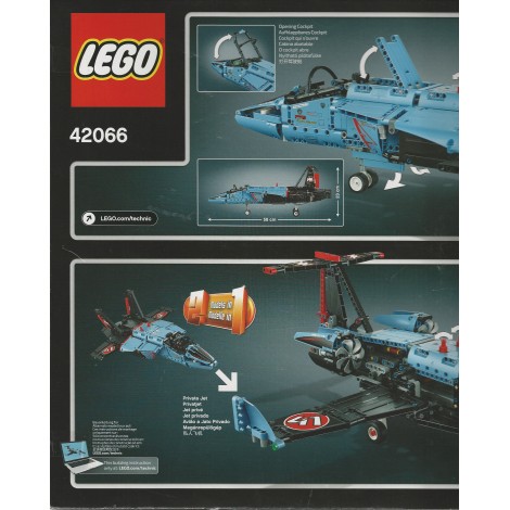 LEGO TECHNIC 42066 AIR RACE JET + POWER FUNCTIONS