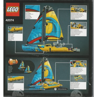 LEGO TECHNIC 42074 YACHT DA GARA 2 IN 1