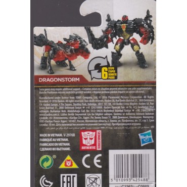 TRANSFORMERS ACTION FIGURE 2" - 5 cm  DRAGONSTORM LEGION CLASS  THE LAST KING Hasbro C3362