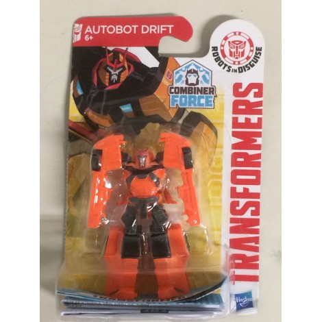 TRANSFORMERS ACTION FIGURE 2" - 5 cm  AUTOBOT DRIFT  LEGION CLASS ROBOTS IN DISGUISE - COMBINER FORCE  Hasbro B4684