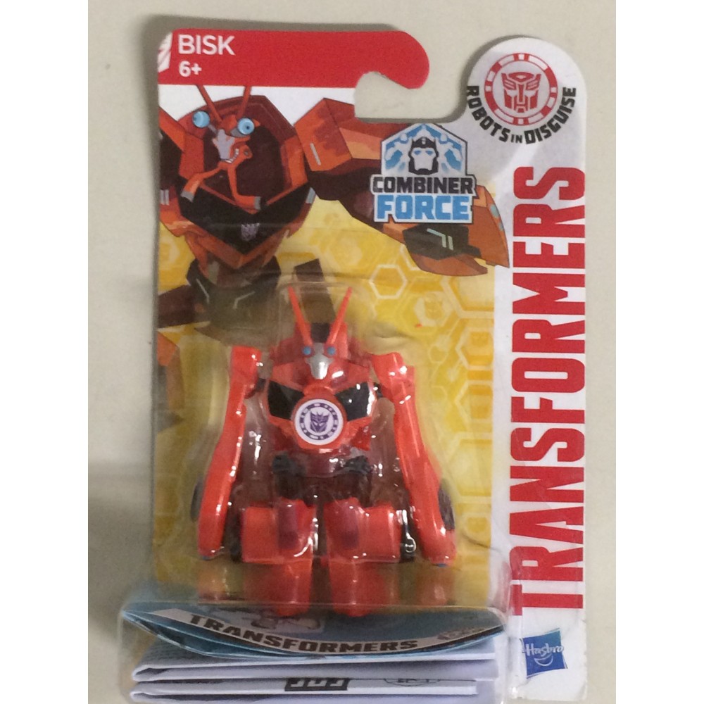 TRANSFORMERS ACTION FIGURE 2" - 5 cm SIDESWIPE LEGION CLASS ROBOTS IN DISGUISE - COMBINER FORCE  Hasbro B0896