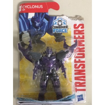 TRANSFORMERS ACTION FIGURE 2" - 5 cm damaged package  CYCLONUS LEGION CLASS ROBOTS IN DISGUISE - COMBINER FORCE  Hasbro C2334