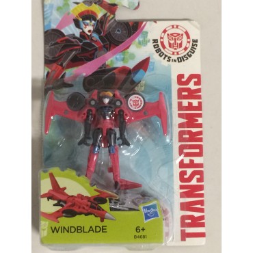 TRANSFORMERS ACTION FIGURE 2" - 5 cm WINDBLADE LEGION CLASS ROBOTS IN DISGUISE   Hasbro B4681