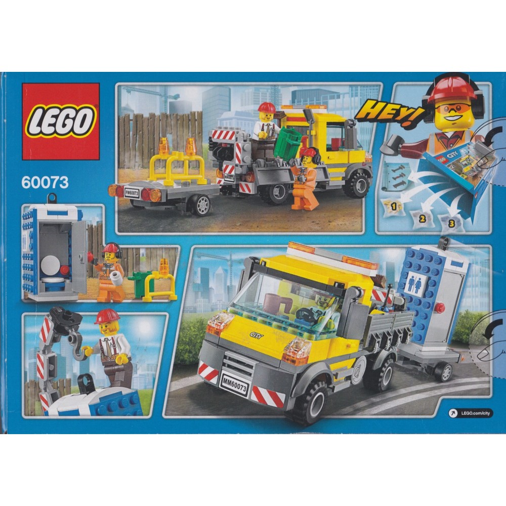 Narabar det er nytteløst Disciplinære LEGO CITY 60073 SERVICE TRUCK
