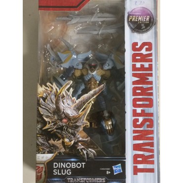 TRANSFORMERS ACTION FIGURE 5,5" - 15 cm  DINOBOT SLUG  Hasbro C2402 THE LAST KNIGHT PREMIER EDITION DELUXE CLASS