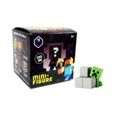 Minecraft 2.5 cm action figure Serie 4 SNEAKING CREEPER  Single Mini Figure NEW in opened box
