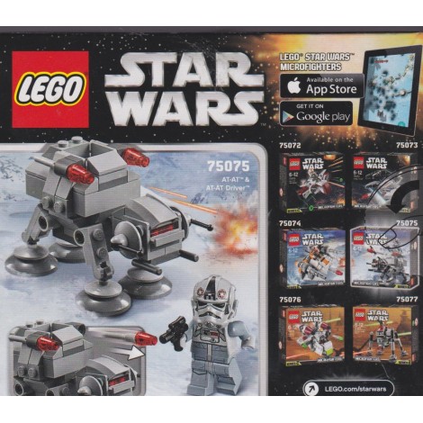 LEGO STAR WARS 75075 AT-AT MICROFIGHTER