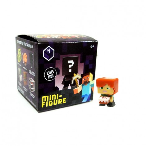 Minecraft 2.5 cm action figure Serie 4 SLIME CUBES Single Mini Figure NEW in opened box