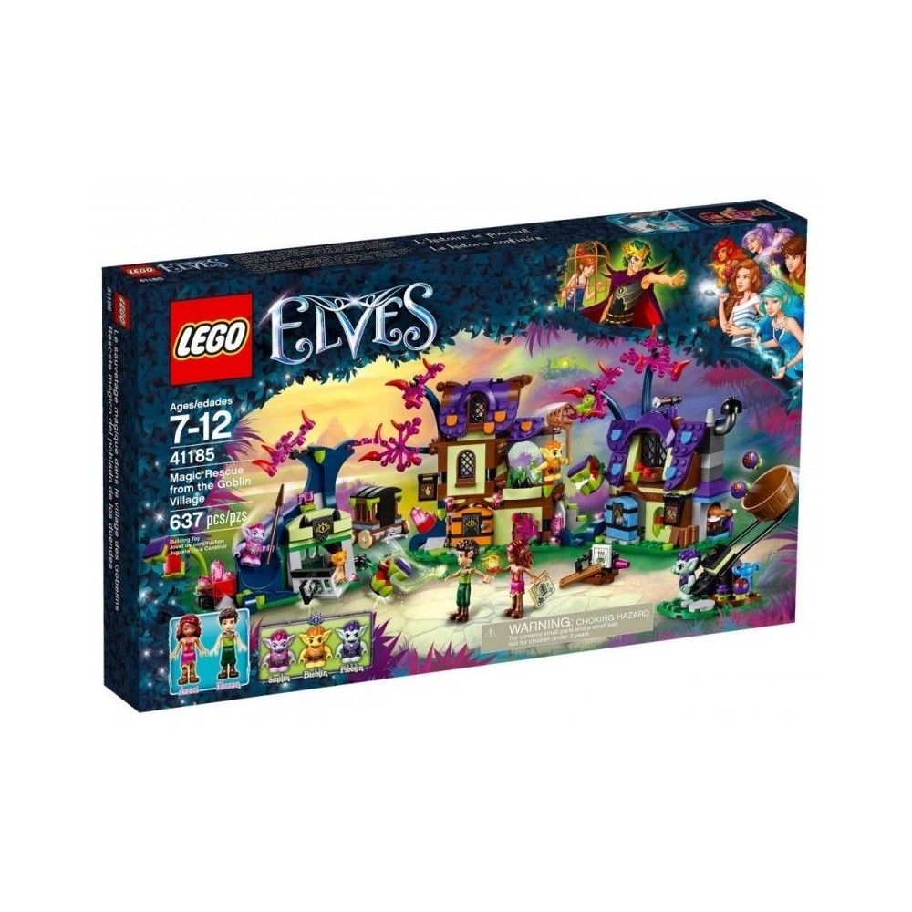 LEGO ELVES 41185 IL SALVATAGGIO MAGICO DAL VILLAGGIO DEI GOBLIN