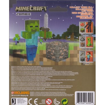 Minecraft 3,5" - 8 cm action figure Serie 1 ZOMBIE  Mojang 16509