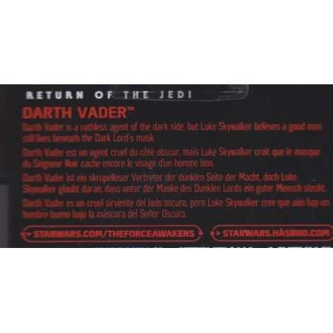 STAR WARS ACTION FIGURE  5 " - 14 cm DARTH VADER  hasbro B3952