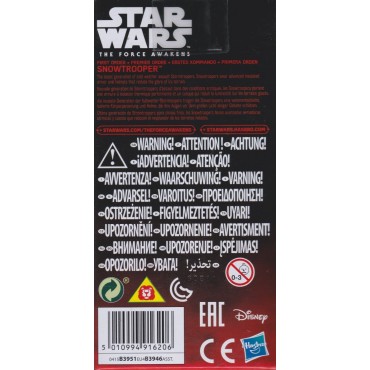 STAR WARS ACTION FIGURE  5 " - 14 cm FIRST ORDER SNOWTROOPER  hasbro B3951