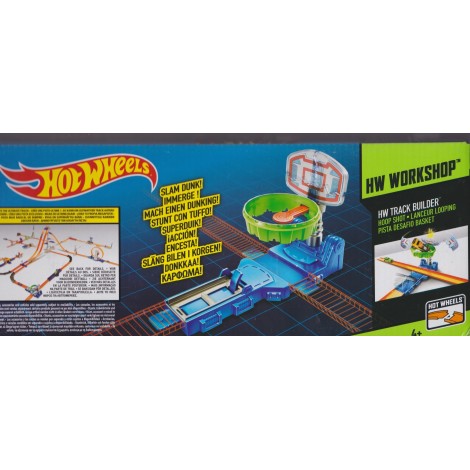 HOT WHEELS HW TRACK BUILDER HOOP SHOT  Mattel BGX 76