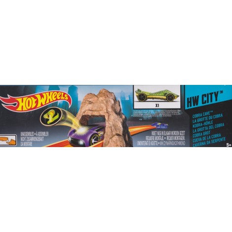 HOT WHEELS HW TRACK BUILDER COBRA CAVE  Mattel X9275