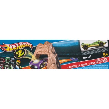 HOT WHEELS HW TRACK BUILDER COBRA CAVE  Mattel X9275