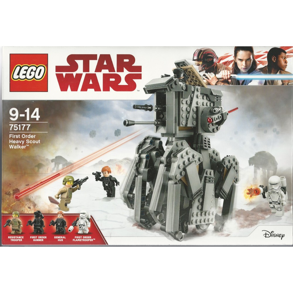 LEGO STAR WARS 75177 FIRST ORDER HEAVY SCOUT WALKER