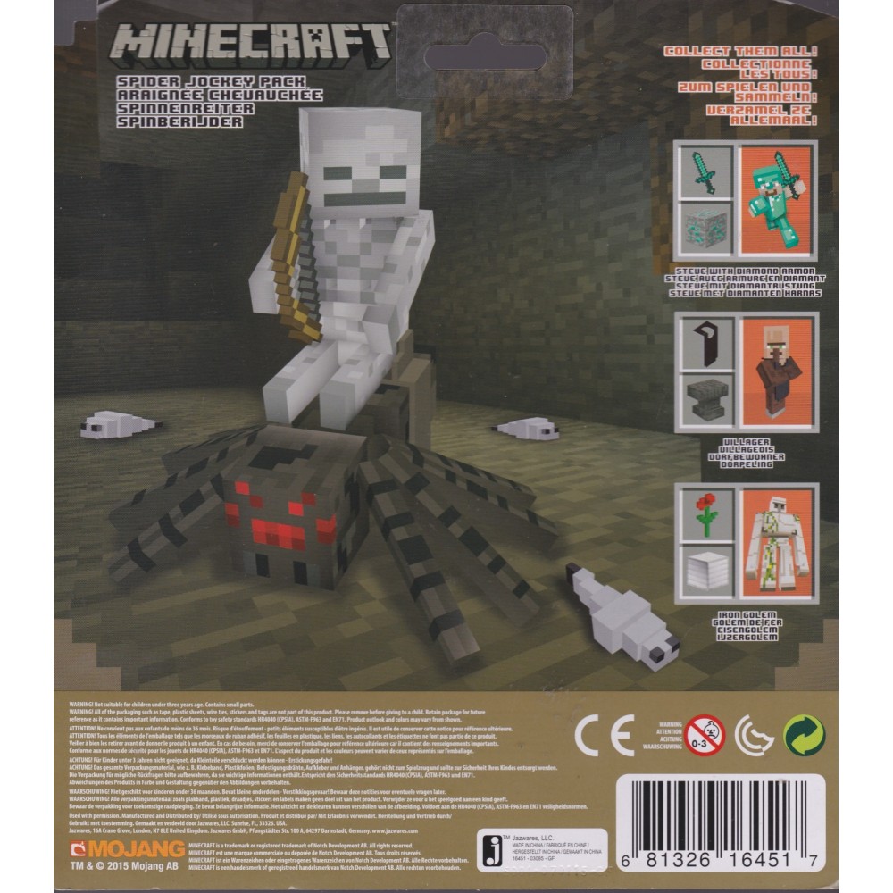 Minecraft spider jockey pack hot sale