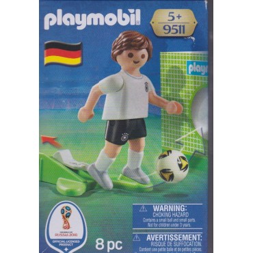 PLAYMOBIL 9511 COPPA DEL MONDO FIFA RUSSIA 2018 GERMANIA CALCIATORE NAZIONALE