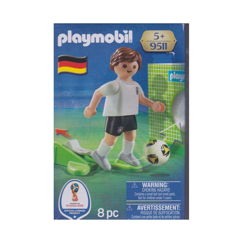 PLAYMOBIL 9511 COPPA DEL MONDO FIFA RUSSIA 2018 GERMANIA CALCIATORE NAZIONALE