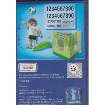 PLAYMOBIL 9511 COPPA DEL MONDO FIFA RUSSIA 2018 GERMANIA CALCIATORE NAZIONALE