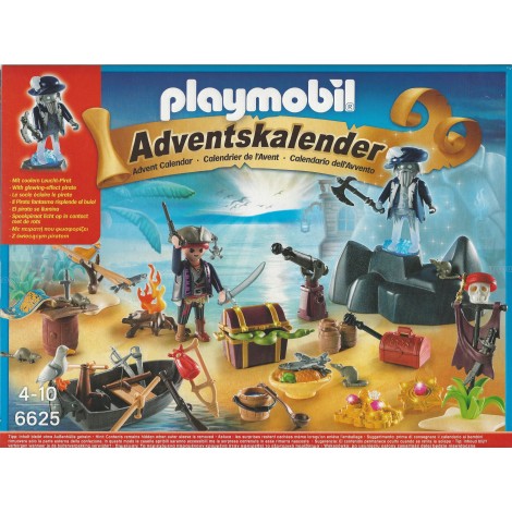 PLAYMOBIL ADVENT CALENDAR 6625 PIRATE TREASURE ISLAND