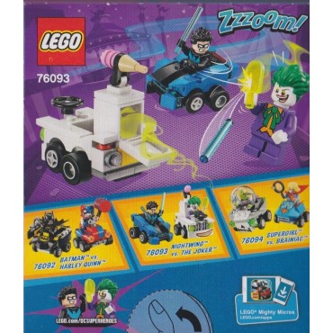 LEGO SUPER HEROES 76093 scatola danneggiata MIGHTY MICROS : NIGHTWING VS THE JOKER