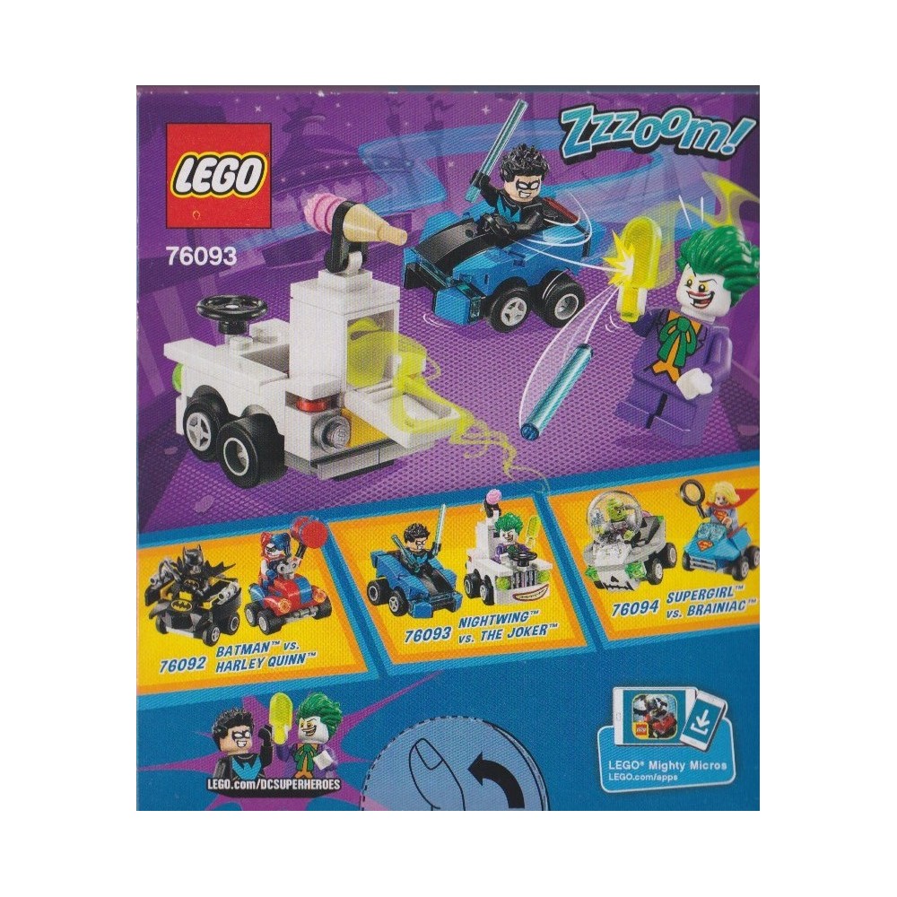 LEGO SUPER HEROES 76093 damaged boxMIGHTY MICROS : NIGHTWING VS