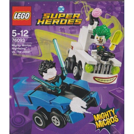 LEGO SUPER HEROES 76093 scatola danneggiata MIGHTY MICROS : NIGHTWING VS THE JOKER