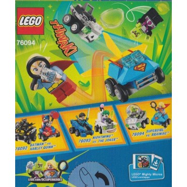 LEGO SUPER HEROES 76094 MIGHTY MICROS : SUPERGIRL VS BRAINIAC