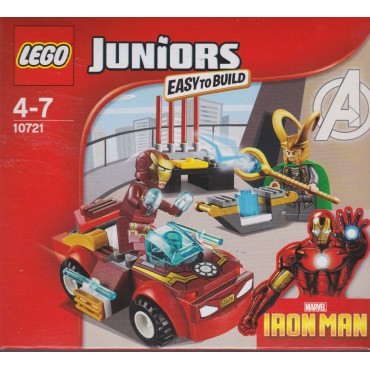 LEGO JUNIORS 10721 MARVEL IRON MAN VS LOKI