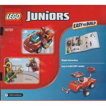 LEGO JUNIORS 10721 MARVEL IRON MAN VS LOKI